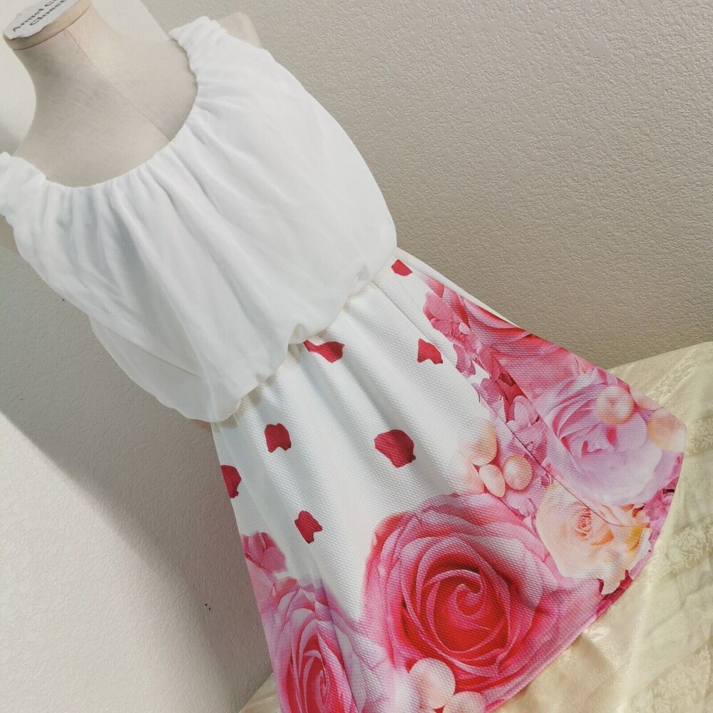 Mars MA*RS Rose Mini Dress Short Sugar Gloss Japan Y2K Barbie Party Pink Barbie